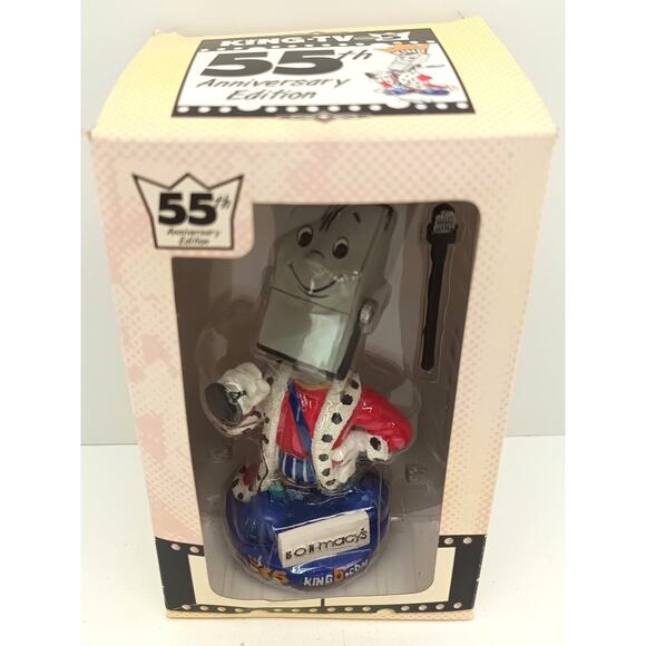 King 5 TV 55th Anniversary Bobblehead Mascot Figure Promo Collectible w/ Box - Picture 2 of 14